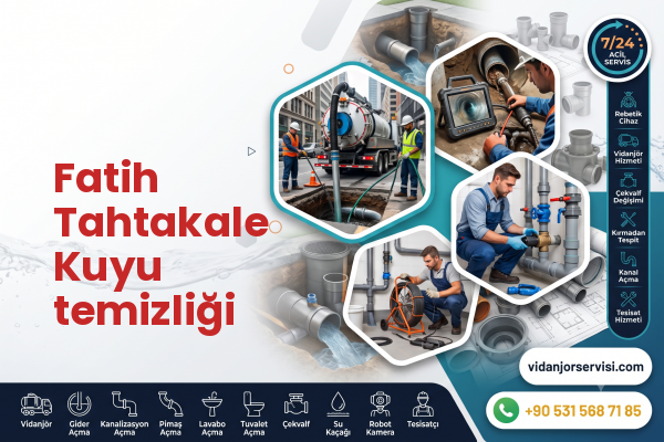 Fatih Tahtakale Kuyu temizliği