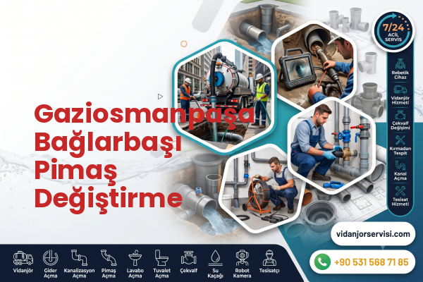 Gaziosmanpaşa Bağlarbaşı Pimaş Değiştirme