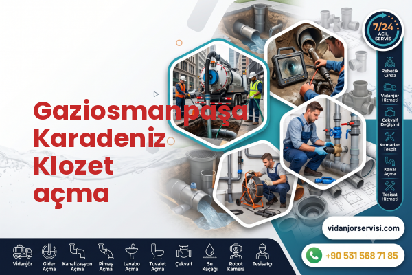 Gaziosmanpaşa Karadeniz Klozet açma