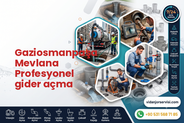 Gaziosmanpaşa Mevlana Profesyonel gider açma