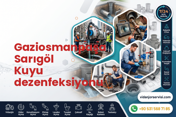 Gaziosmanpaşa Sarıgöl Kuyu dezenfeksiyonu