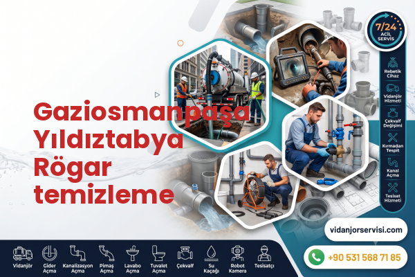 Gaziosmanpaşa Yıldıztabya Rögar temizleme