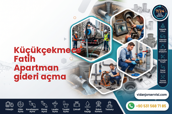 Küçükçekmece Fatih Apartman gideri açma