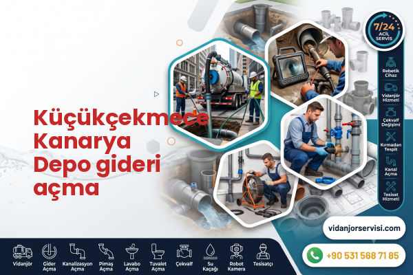 Küçükçekmece Kanarya Depo gideri açma