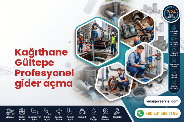 Kağıthane Gültepe Profesyonel gider açma