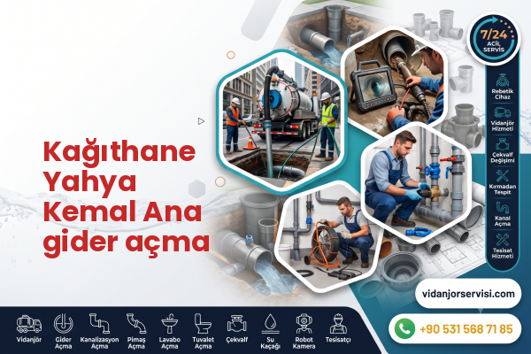 Kağıthane Yahya Kemal Ana gider açma