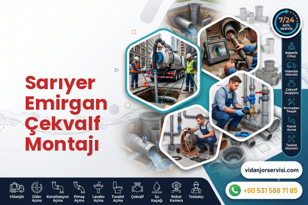 Sarıyer Emirgan Çekvalf Montajı