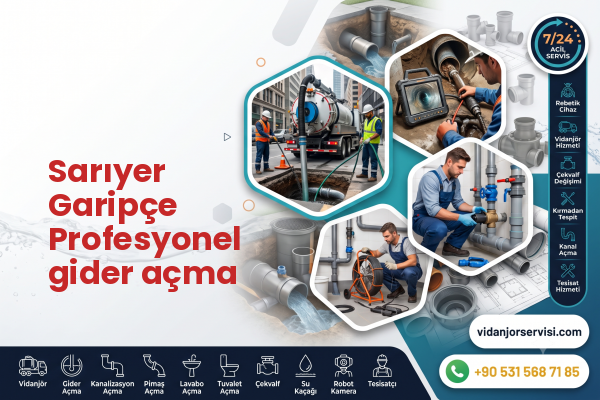 Sarıyer Garipçe Profesyonel gider açma
