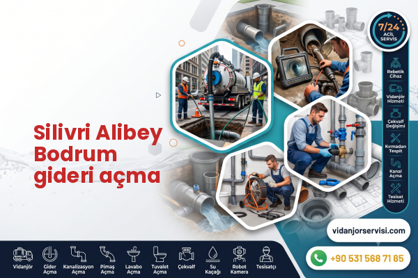 Silivri Alibey Bodrum gideri açma