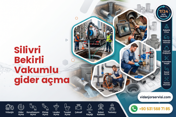 Silivri Bekirli Vakumlu gider açma