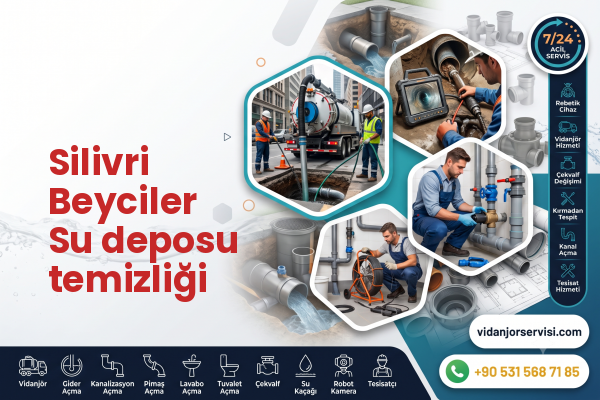 Silivri Beyciler Su deposu temizliği
