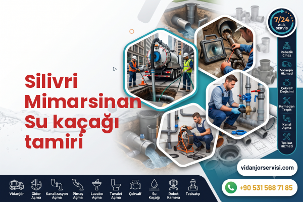 Silivri Mimarsinan Su kaçağı tamiri