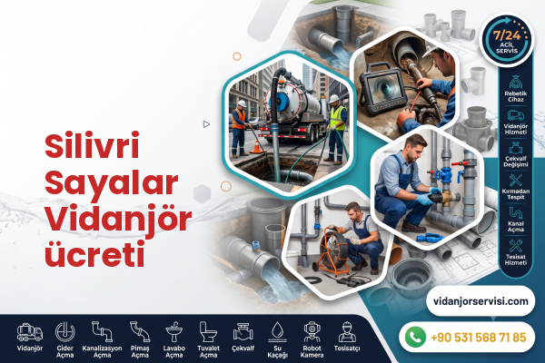 Silivri Sayalar Vidanjör ücreti