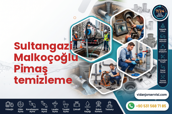 Sultangazi Malkoçoğlu Pimaş temizleme