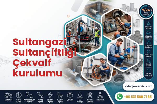 Sultangazi Sultançiftliği Çekvalf kurulumu